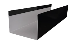 Стойка 40x60x40 мм, 9005 черный янтарь глянцевый