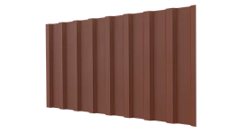 Профнастил С20B 1150/1100x0,5 мм, 8004 медно-коричневый матовый