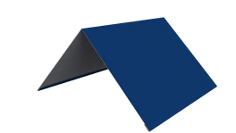Конёк простой 150x150x2000 мм, 5005 сигнальный синий глянцевый
