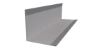 Планка завершающая 10x50x50x10 мм, 7004 сигнальный серый глянцевый