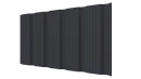 Профнастил К20 1195/1130x0,5 мм, 7024 графитовый серый стальной бархат