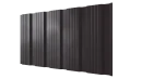 Профнастил К20 1195/1130x0,45 мм, 8019 серо-коричневый глянцевый