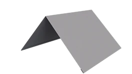 Конёк простой 150x150x2000 мм, 7047 телегрей 4 глянцевый