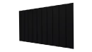 Профнастил С8 1200/1150x0,5 мм, 9005 черный янтарь стальной бархат