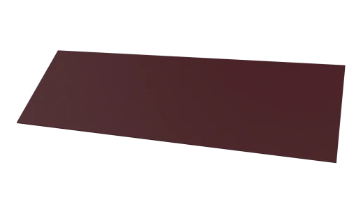 Планка завершающая 65x2000 мм, 3005 винно-красный матовый