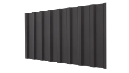 Профнастил С20B 1150/1100x0,5 мм, 8019 серо-коричневый матовый