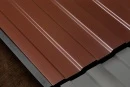 Профнастил С8 1200/1150x0,4 мм, 8017 шоколадно-коричневый глянцевый
