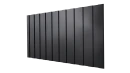 Профнастил С8 1200/1150x0,45 мм, 9005 черный янтарь глянцевый