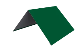 Конёк простой 150x150x2000 мм, 6029 мятно-зеленый глянцевый