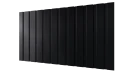 Профнастил С10 1155/1100x0,4 мм эконом, 9005 черный янтарь глянцевый