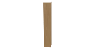 Планка угла наружного 30x30x2000 мм, Орех 3D