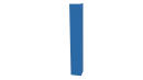 Планка угла наружного 50x50x2000 мм, 5015 небесно-синий глянцевый