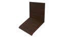 Планка примыкания верхняя к стене фальц 150x130x20 мм, Дуб Локарно 3D