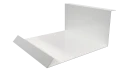 Планка примыкания нижняя 100x200x2000 мм, 9003 сигнальный белый глянцевый