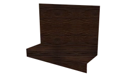 Примыкание боковое фальц 25x65x130 мм, Античный дуб 3D