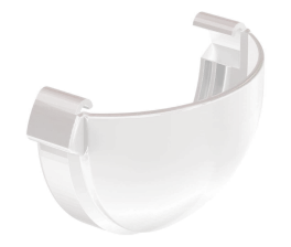 Заглушка желоба 120 мм, 8017 шоколад