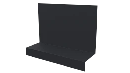 Примыкание боковое фальц 25x65x130 мм, 7024 графитовый серый PUR Pruf