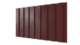 Профнастил С20A 1150/1100x0,65 мм, 3009 оксид красный глянцевый