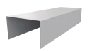 Крышка 40x65x40 мм, 9003 сигнальный белый глянцевый