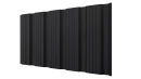 Профнастил К20 1195/1130x0,5 мм, 9005 черный янтарь стальной бархат
