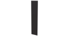 Крепежная планка 10x40x10 мм, 8019 серо-коричневый матовый