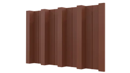 Профнастил Н60 902/845x0,45 мм, 8004 медно-коричневый матовый