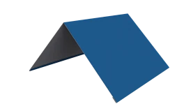 Конёк простой 150x150x2000 мм, 5015 небесно-синий глянцевый