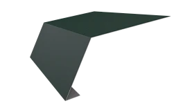 Планка карнизная 100x65x2000 мм, 6005 зеленый мох матовый
