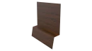 Планка стартовая фальц 135x30x55 мм, Дуб Локарно 3D