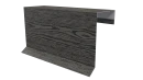 Планка торцевая фальц 65x97 мм, Дуб Винтаж 3D