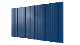 Профнастил К20 1195/1130x0,4 мм эконом, 5005 сигнальный синий глянцевый