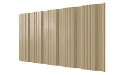 Профнастил К20 1195/1130x0,5 мм, 1014 слоновая кость глянцевый