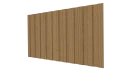 Профнастил С8 1200/1150x0,45 мм, Орех 3D