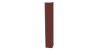 Планка угла наружного 50x50x2000 мм, 3009 оксид красный глянцевый
