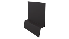 Планка стартовая фальц 135x30x55 мм, 8019 серо-коричневый матовый