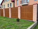 Штакетник Европланка Престиж 131х0,45 мм, Дуб Локарно 3D