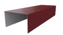 Крышка 40x65x40 мм, 3011 коричнево-красный глянцевый
