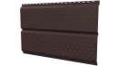 Софит Л-брус перфорированный 264/241x0,45 мм, 8017 шоколадно-коричневый матовый