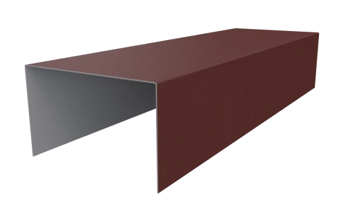 Крышка 40x65x40 мм, 3009 оксид красный матовый