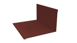 Планка примыкания верхняя 100x150x2000 мм, 3009 оксид красный глянцевый