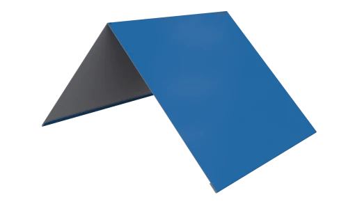 Конёк простой 190x190x2000 мм, 5015 небесно-синий глянцевый