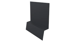 Планка стартовая фальц 135x30x55 мм, 7024 графитовый серый матовый