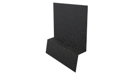 Планка стартовая фальц 135x30x55 мм, Картэн тёмный