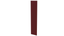 Крепежная планка 10x40x10 мм, 3011 коричнево-красный глянцевый