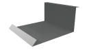 Планка примыкания нижняя 100x200x2000 мм, 7005 мышино-серый глянцевый