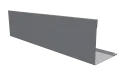 Планка завершающая 10x50x50x10 мм, 7040 серое окно глянцевый