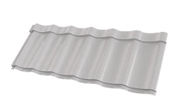 Металлочерепица Супермонтеррей 1180/1100x0,5 мм, 7035 светло-серый глянцевый