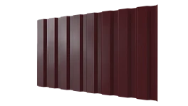Профнастил С20A 1150/1100x0,7 мм, 3005 винно-красный глянцевый