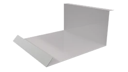 Планка примыкания нижняя 100x200x2000 мм, 7047 телегрей 4 глянцевый