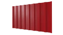Профнастил С20B 1150/1100x0,4 мм, 3020 транспортный красный глянцевый